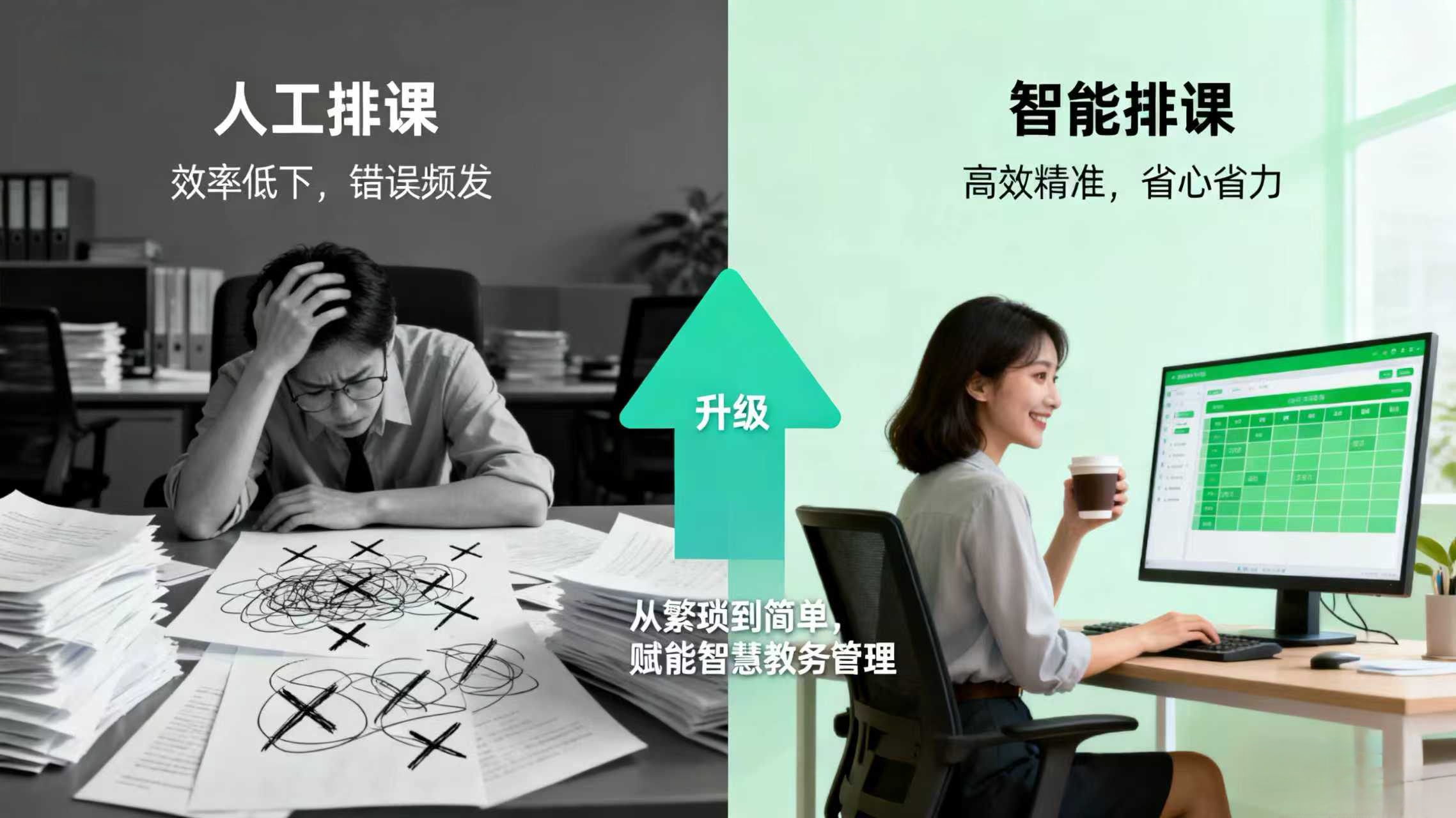云教务智能排课如何实现教师冲突、班级冲突、教室冲突和课程冲突规避
